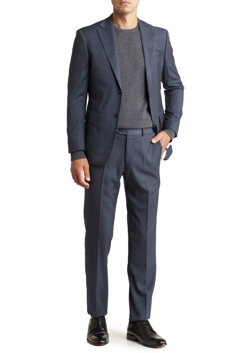 English Laundry Trim Fit Two-Button Suit in Blue at Nordstrom Rack