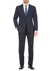 English Laundry Two Button Notch Lapel Trim Fit Suit in Charcoal at Nordstrom Rack