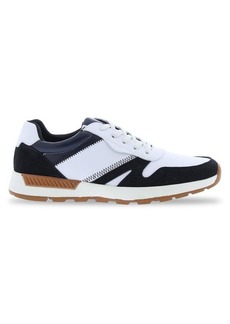 English Laundry Nolan Colorblock Leather & Suede Sneakers