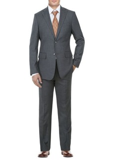 English Laundry Two Button Crosshatch Suit
