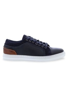 English Laundry Weaver Low Top Leather Sneakers