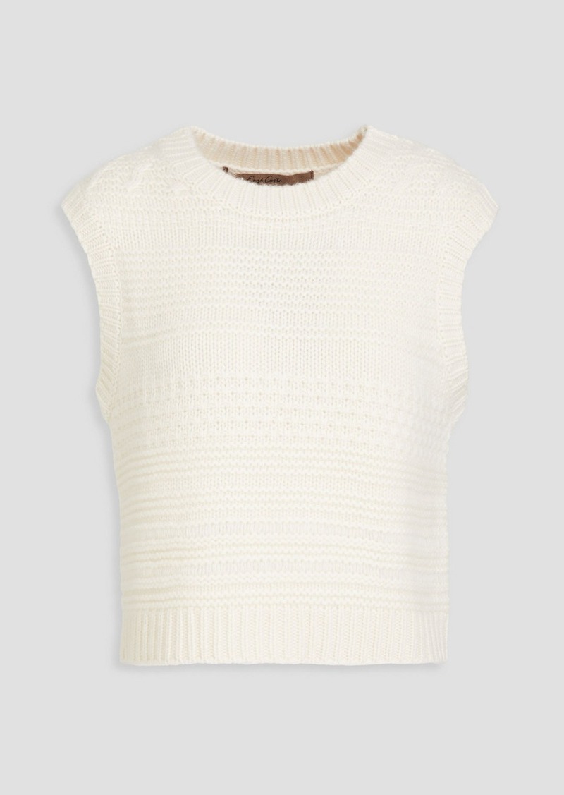 ENZA COSTA - Cashmere vest - White - XS