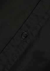 ENZA COSTA - Cotton-poplin shirt - Black - 0
