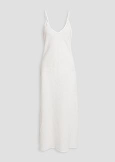 ENZA COSTA - Linen midi slip dress - White - 0