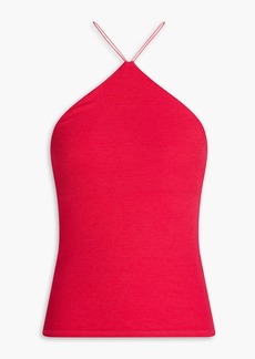 ENZA COSTA - Ribbed jersey top - Pink - L