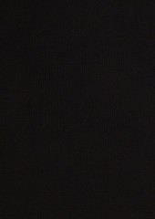 ENZA COSTA - Ribbed jersey midi dress - Black - XS