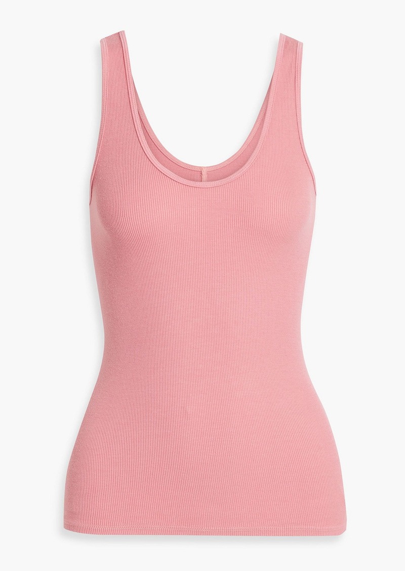 ENZA COSTA - Ribbed jersey tank - Pink - S