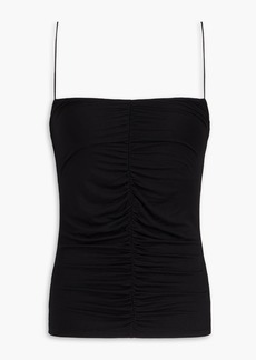 ENZA COSTA - Ruched jersey camisole - Black - L