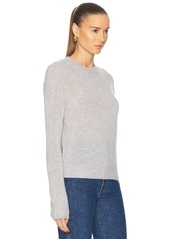 Enza Costa Cashmere Easy Longsleeve Crewneck Sweater