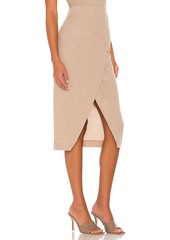 Enza Costa Cashmere Midi Skirt