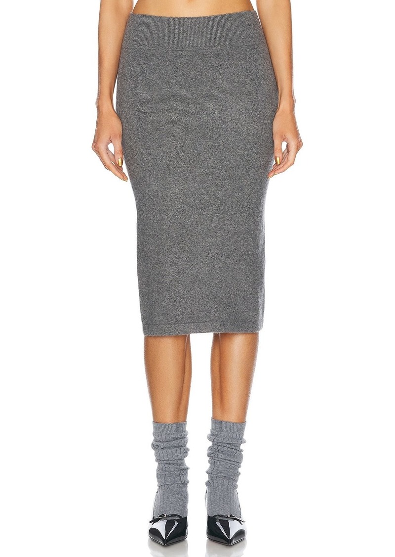 Enza Costa Cashmere Skirt