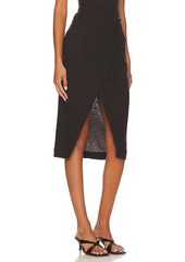 Enza Costa Cashmere Wrap Skirt