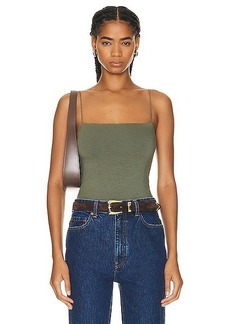Enza Costa for FWRD Luxe Knit Essential Tank Bodysuit
