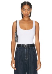 Enza Costa for FWRD Luxe Knit Tank Bodysuit