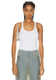 Enza Costa Linen Knit Strappy Tank Top