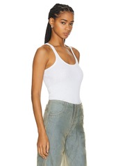 Enza Costa Linen Knit Strappy Tank Top