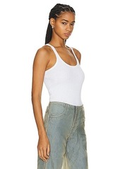 Enza Costa Linen Knit Strappy Tank Top