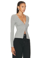 Enza Costa Long Sleeve V Cardigan