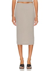 Enza Costa Puckered Pencil Skirt