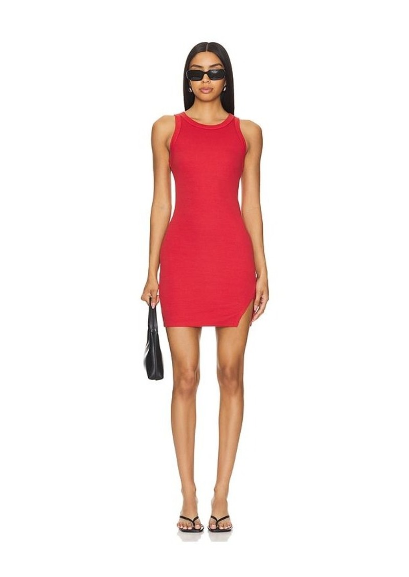 Enza Costa Slit Mini Dress