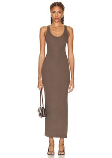 Enza Costa Stretch Silk Knit Maxi Tank Dress