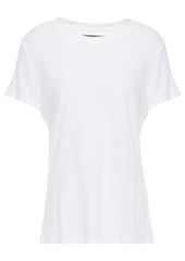 Enza Costa Woman Cotton-jersey T-shirt White