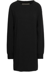 Enza Costa Woman Fleece Mini Dress Black