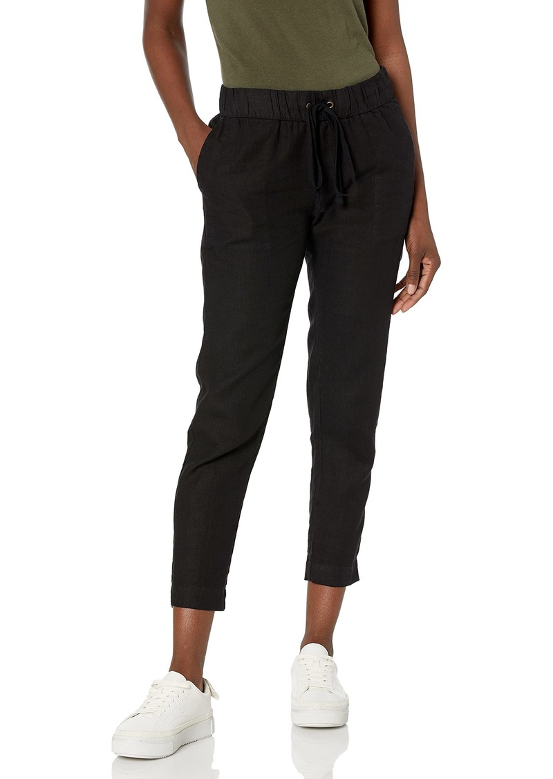 Enza Costa Women's French Linen Easy Pant