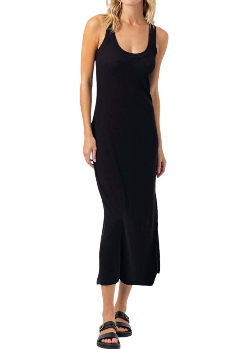 Enza Costa Inez Dress In Black