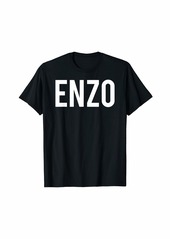 Enzo Angiolini Enzo T Shirt - Cool new funny name fan cheap gift tee