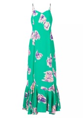 Equipment Adina Floral Silk Maxi Dress