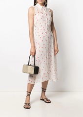 Equipment Bernadene cherry-print silk dress