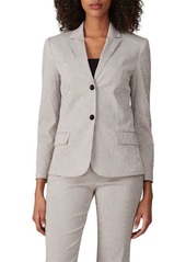 Theory Classic Shrunken Pinstripe Blazer