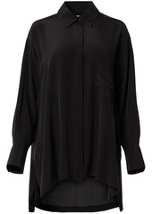 Equipment Emile dipped silk shirt