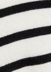 Equipment - Junie striped cashmere sweater - White - L