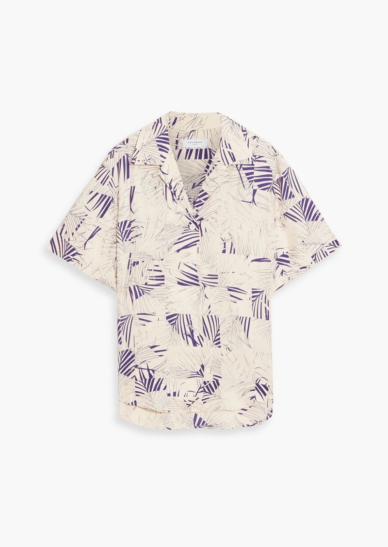 Equipment - Printed twill shirt - Neutral - L