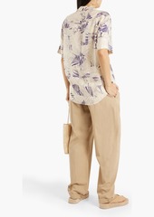 Equipment - Printed twill shirt - Neutral - L