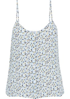 Equipment - Printed washed-silk camisole - Multicolor - L