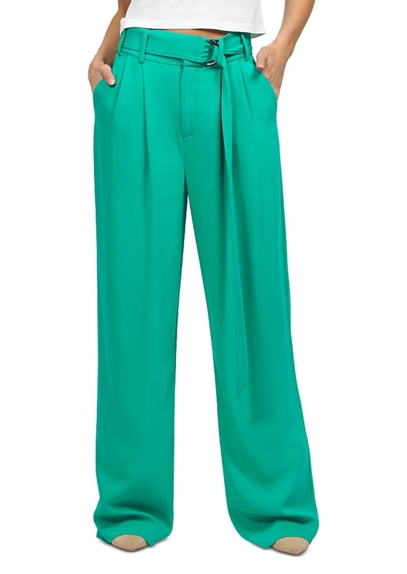 Equipment Armand Belted Wide Leg Pants