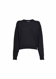 EQUIPMENT Black crewneck sweater Elodie in cashmere blend Equipment