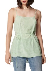 Equipment Willow Tie Waist Silk Camisole in Nature White And Jadesheen at Nordstrom Rack
