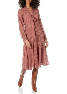 EQUIPMENT Women's Pascale Dress Rose Clay MLT