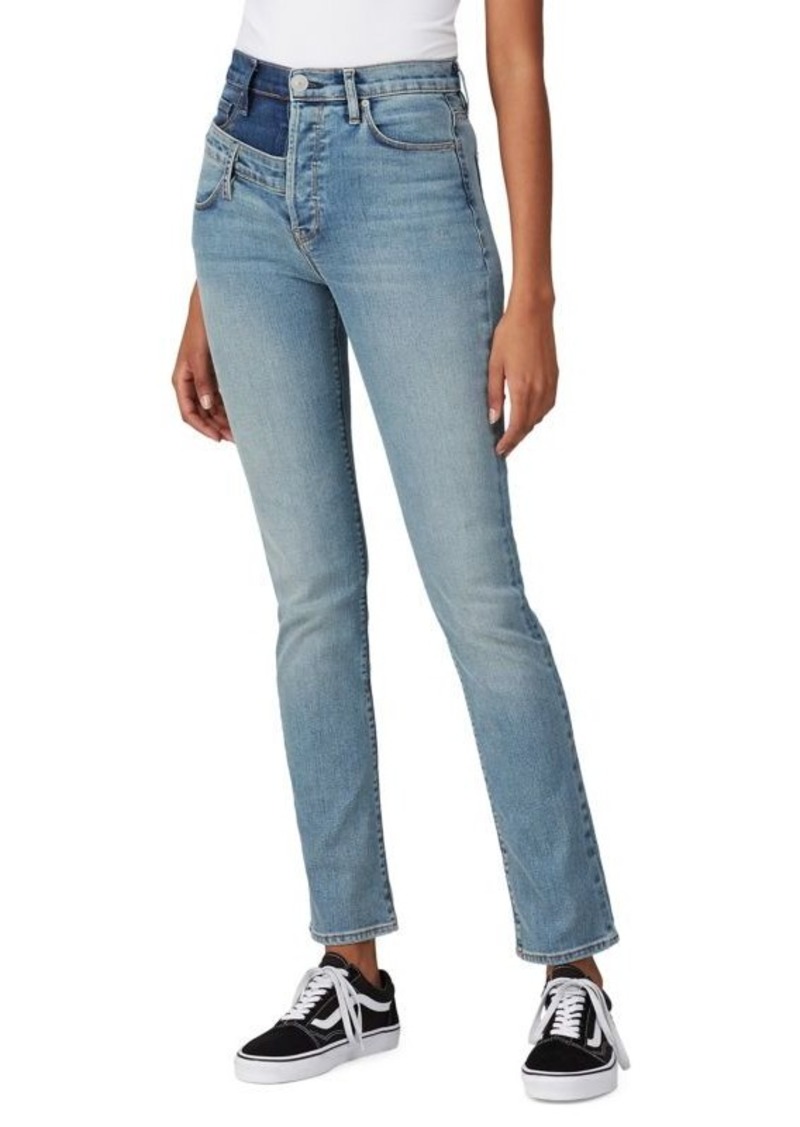 Hudson Jeans High Rise Straight Jeans