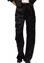 Equipment Ines Satin Cargo Trousers