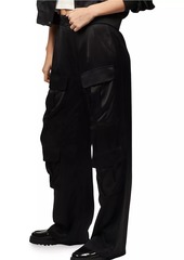 Equipment Ines Satin Cargo Trousers