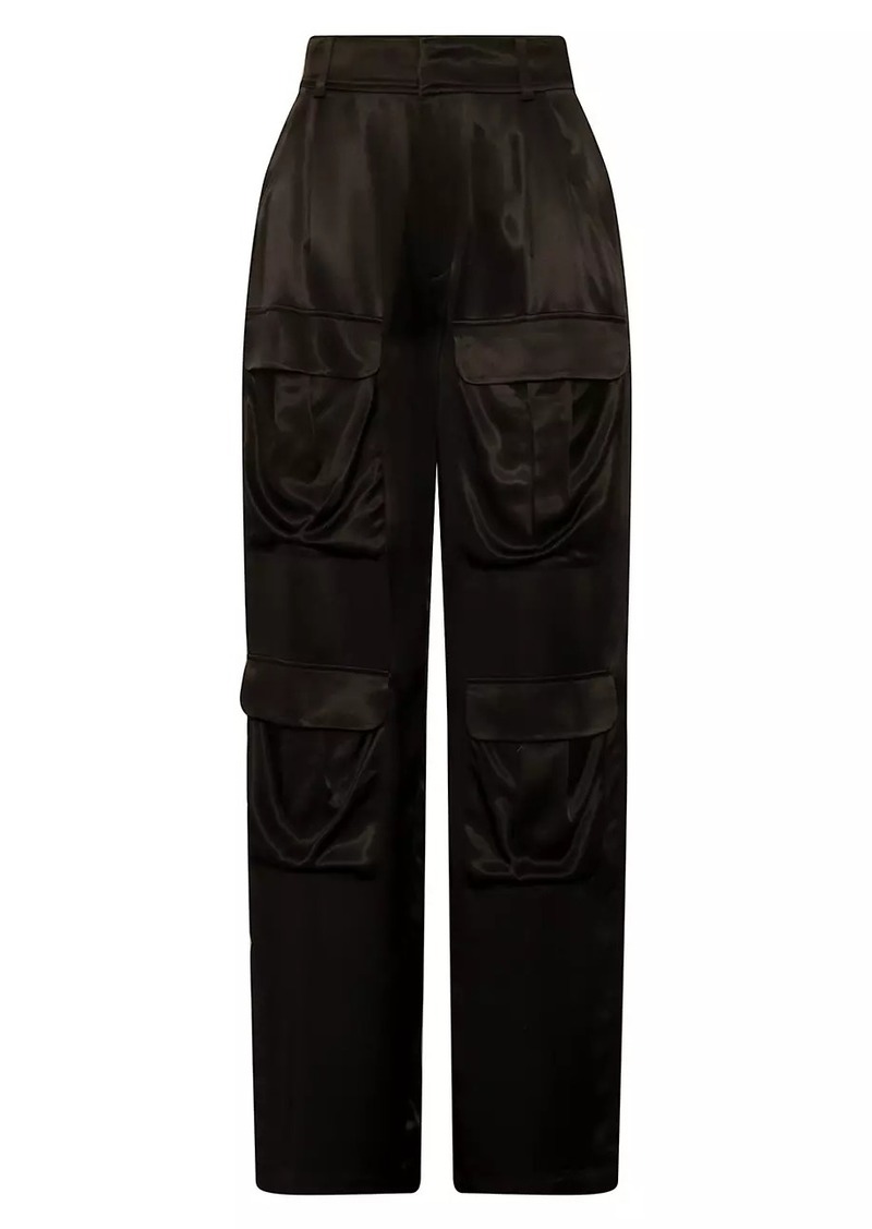 Equipment Ines Satin Cargo Trousers