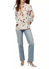 Equipment Leona Silk Floral Shirt