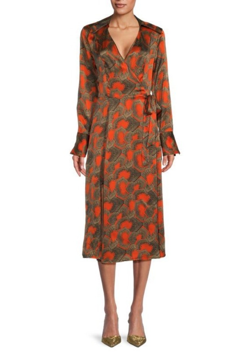 Equipment Morgon Silk Wrap Dress