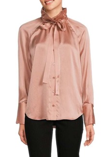 Equipment Nela Raglan Silk Shirt