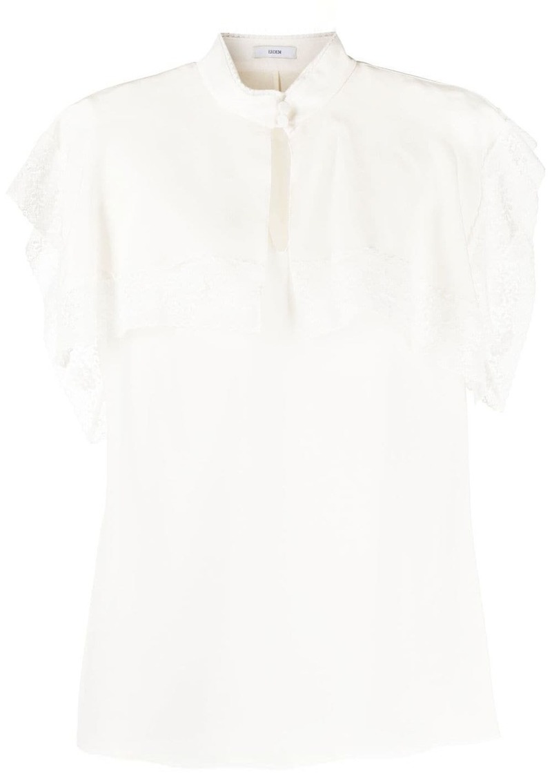 Erdem Alycia sailor-collar T-shirt